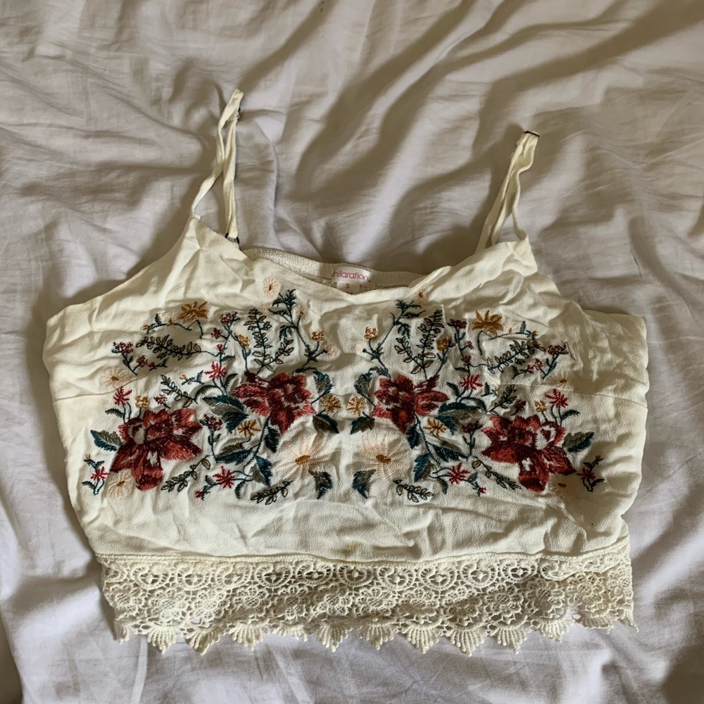 Flower Crop Top